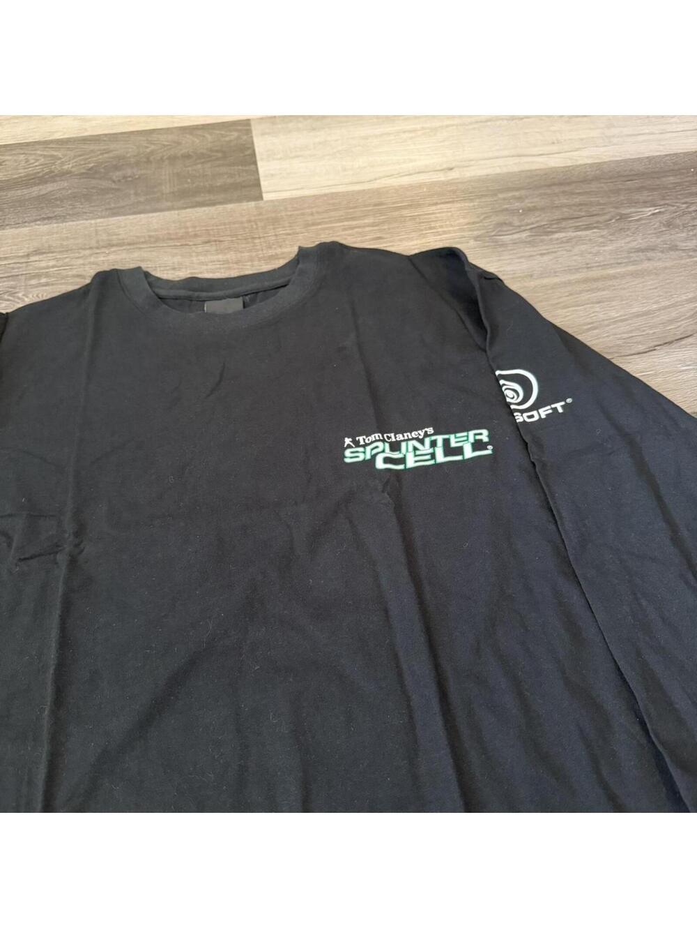 Vintage tom Clancy’s splinter cell long sleeve t shirt 00s